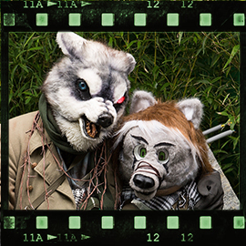 Eurofurence 2015 fursuit photoshoot. Preview picture of Boardmaker, Masi-Anuk